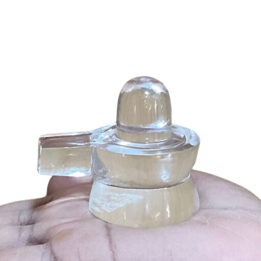 Pure Sphatik Shivling - 2 Inches - (120 Grams )