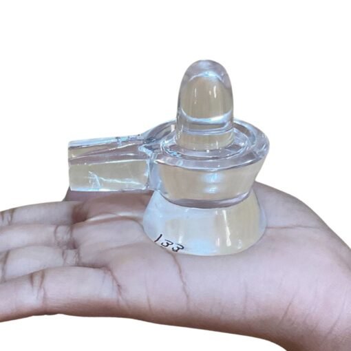 Pure Sphatik Shivling- 2.25 Inch (133Gms)