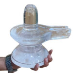 Pure Sphatik Shivling - 9 By 9 Inches - (4650 Grams )