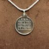 Rahu Silver Locket Yantra With Silver Chain