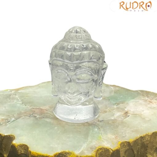 Crystal Buddha Head - 120 Gram