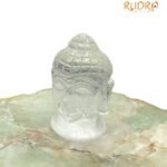 Crystal Buddha Head - 100 Gram ( 2.75 Inches )