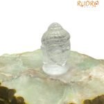 Crystal Buddha Head - 100 Gram ( 2.75 Inches )