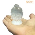 Crystal Buddha Head - 100 Gram ( 2.75 Inches )