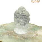 Crystal Buddha Head - 127 Gram ( 2.75 Inches )