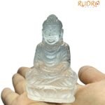 Crystal Buddha Idol - 75 Grams ( 2.75 Inches )