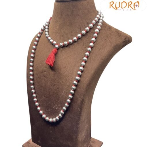 Lab Certified Parad Mala - 6 Mm - 273 Grams