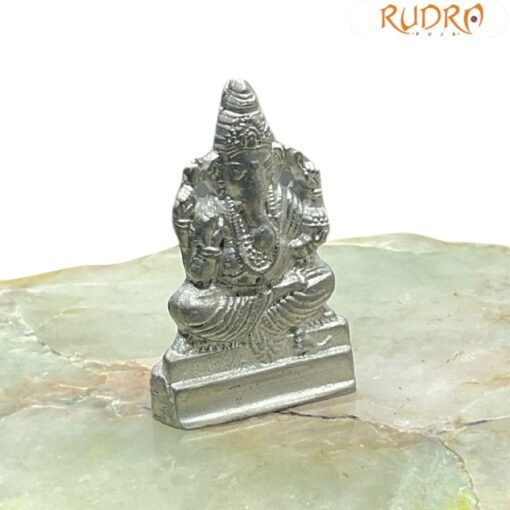 Parad Ganesha Idol - 60 Grams ( 1.75 Inches )