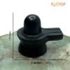 Black Jade Shivling -2 Inches - (120 Grams )