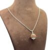 5 Mukhi Rudraksha Nepal Silver Capping With Silver Chain - 20.20 Mm 13 5 Mukhi Rudraksha Nepal Silver Capping With Silver Chain - 20.20 Mm