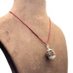 5 Mukhi Rudraksha Nepal With Silver Capping - 19.15 Mm