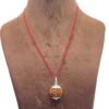 Collector Saat Mukhi Rudraksha Nepal Silver Capped ( 22.35 Mm )
