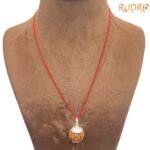 Collector Saat Mukhi Rudraksha Nepal silver Capped ( 22.35 MM )