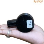 Black Jade Shivalingam - 2.5 Inches - (144 Grams )