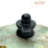 Black Jade Shivalingam -1.75 Inches - (101 Grams) 11 Black Jade Shivling 1.75 Inches (101 Grams)