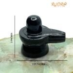 Black Jade Shivling 2 Inches (119 Grams)
