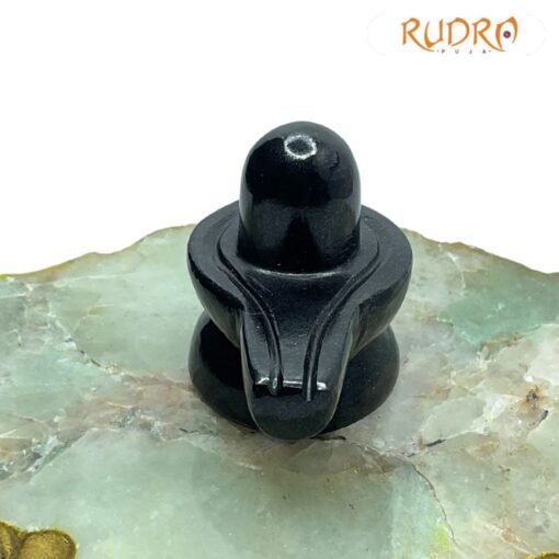 Black Jade Shivling 2 Inches (129 Grams)