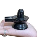 Black Jade Shivling - 2 Inches - (137 Grams)