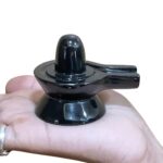 Black Jade Shivling - 2 Inches - (137 Grams)