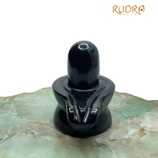 Black Jade Shivling 2.25 Inches (117 Grams)