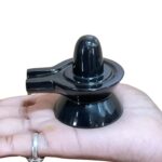 Black Jade Shivling - 2.25 Inches - (151 Grams)