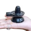 Black Jade Shivling -2.25 Inches - (152 Grams)