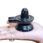 Black Jade Shivling -2.25 Inches - (152 Grams)