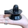 Black Jade Shivling - 2.25 Inches - (199 Grams)