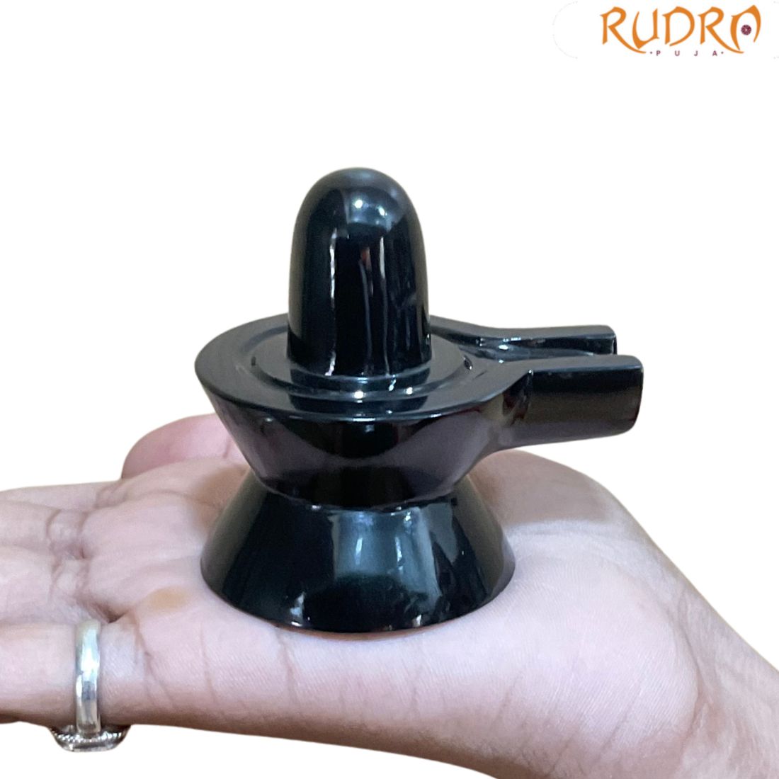 Black Jade Shivling - 2.5 Inches - (172 Grams)