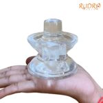 Chandramouleshwar Sphatik Shivling (AA Quality) - 2.75 Inch ( 460 Gram)