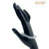 Diamond Cutting Crystal Sphatik Bracelet 7 Mm