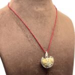Ek Mukhi Rudraksha With Silver Capping (25.10 Mm)