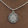 Kaal Bhairav Silver Yantra Locket With Silver Chian 13 Kaal Bhairav Silver Yantra Locket With Silver Chian