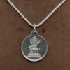 Kaal Bhairav Silver Yantra Locket With Silver Chian 14 Kaal Bhairav Silver Yantra Locket With Silver Chian