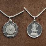 Kaal Bhairav Silver Yantra Locket With Silver Chian