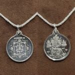 Kamakhya Devi Silver Yantra Locket With Silver Chain