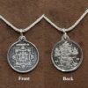 Kamakhya Devi Silver Yantra Locket With Silver Chain 12 Kamakhya Devi Silver Yantra Locket With Silver Chain