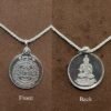 Annapurna Silver Yantra Locket With Silver Chain 12 Annapurna Yantra Locket With Silver Chain