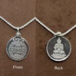 annapurna yantra Locket With Silver Chain