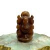 Ganesha Idol In Hessonite Stone