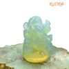 Ganesha Idol In Opal Stone - 3.50 Inches (335 Gm) 10 Opal Sphatik Ganesha - 335 Gm