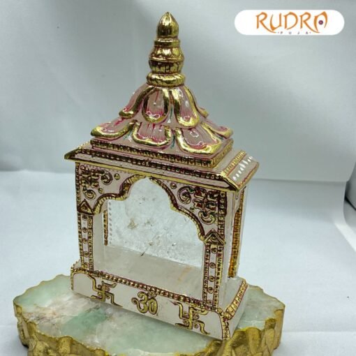 Rose Quartz Mandir - 1019 Gm