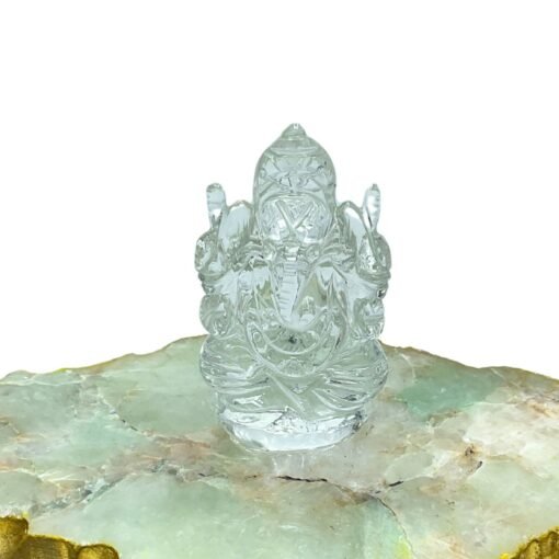 Sphatik Ganesh Idol - 3 Inches (113 Grams )