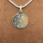 Bhairavi Silver Locket Yantra With Silver Chain