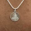 Bhuvneshwari Yantra Silver Locket With Silver Chain