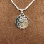 Bhuvneshwari Yantra Silver locket With Silver Chain