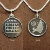 Chandra Silver Locket Yantra With Silver Chain