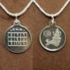 Chandra Silver Locket Yantra With Silver Chain