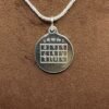 Chandra Silver Locket Yantra With Silver Chain