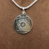 Silver Dakshinamurthy Locket Yantra With Silver Chain 12 Dakshinamurthy Silver Locket Yantra With Silver Chain